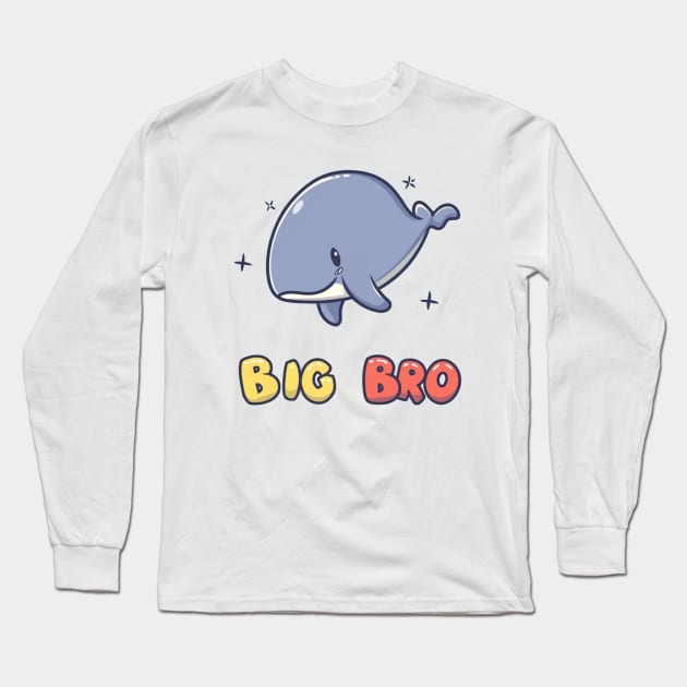 Big Bro Long Sleeve T-Shirt by Ridzdesign